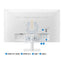 Samsung Full HD M50D LS32DM501EMXUE Gaming Monitor - 32.0’’ VA FullHD / 4ms / HDMI / USB / Bluetooth / WiFi / White