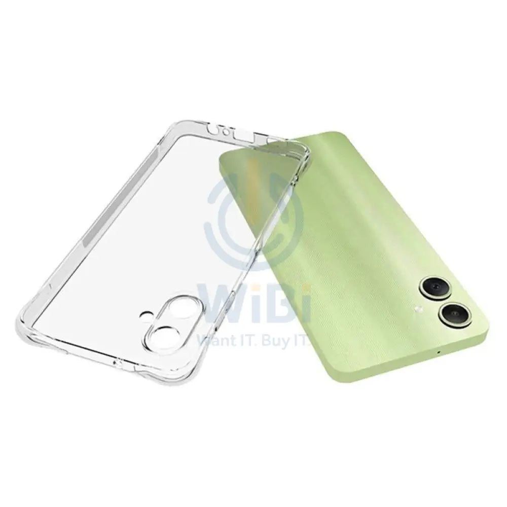 Samsung Galaxy A06 Shockproof TPU Case - Transparent Accessories > Mobiles & Tablets > Mobiles > Covers & Cases