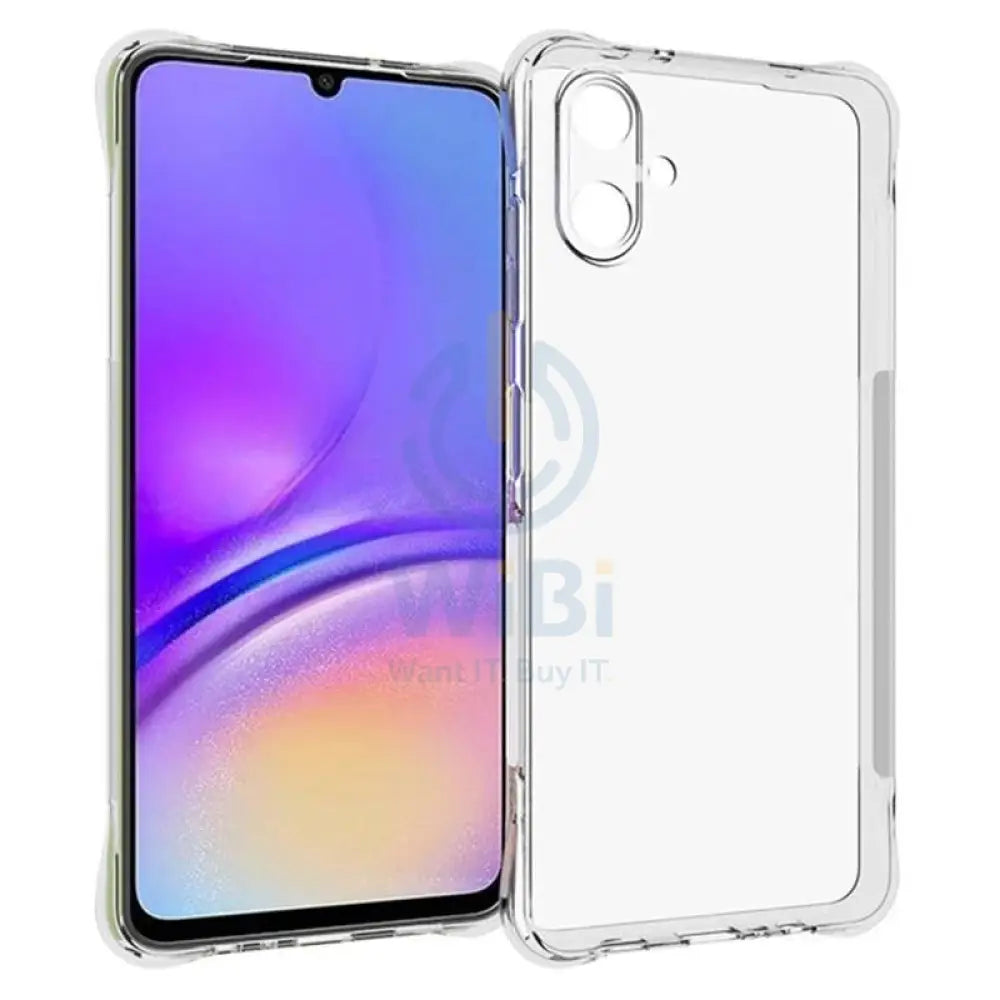 Samsung Galaxy A06 Shockproof TPU Case - Transparent Accessories > Mobiles & Tablets > Mobiles > Covers & Cases