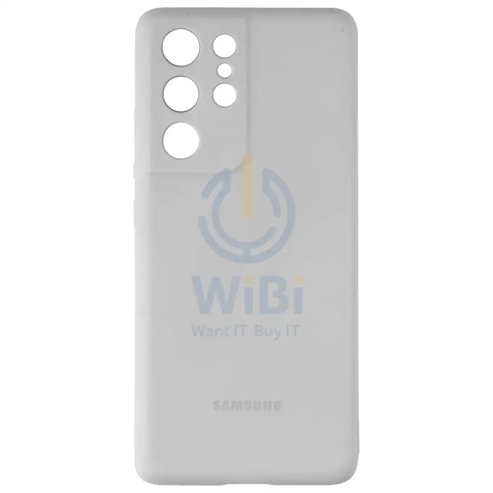 Samsung Galaxy S21 Ultra / S21 Ultra 5G Silicone Cover – Light Gray Accessories > Mobiles & Tablets