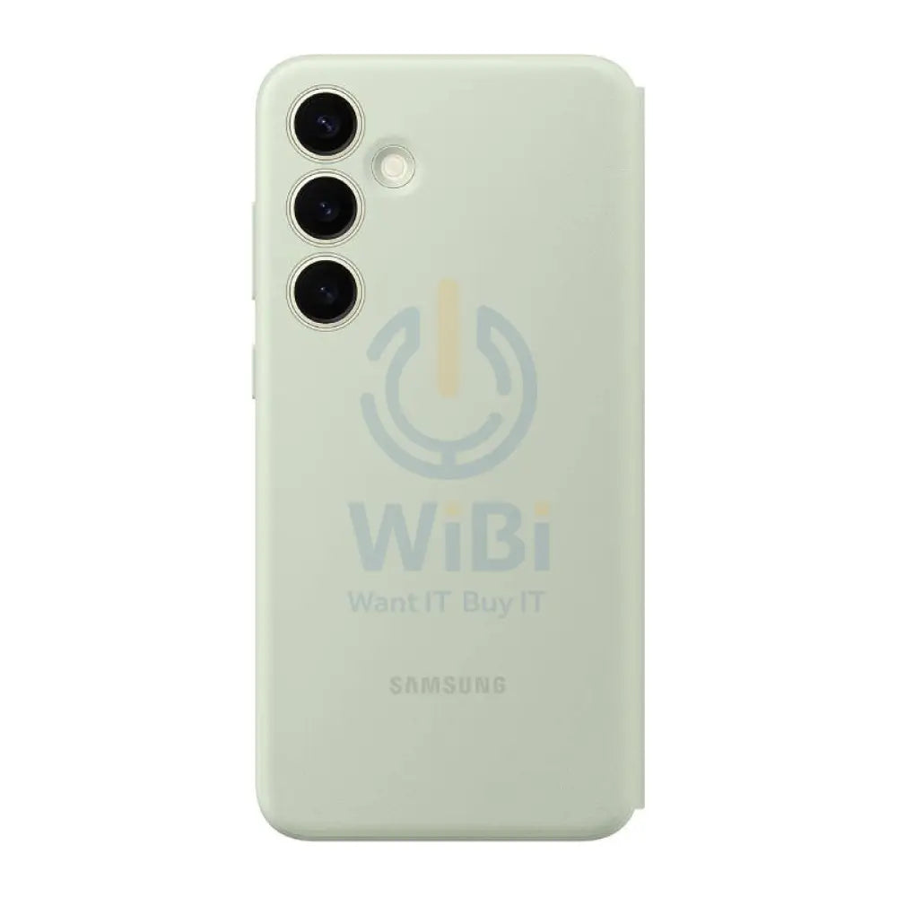 Samsung Galaxy S24 Plus Smart View Wallet Case - Light Green Accessories > Mobiles & Tablets > Mobiles > Covers & Cases