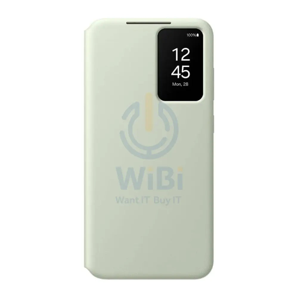 Samsung Galaxy S24 Plus Smart View Wallet Case - Light Green Accessories > Mobiles & Tablets > Mobiles > Covers & Cases