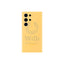 Samsung Galaxy S24 Ultra Silicone Case - Yellow Accessories > Mobiles & Tablets > Mobiles > Covers & Cases