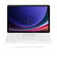Samsung Galaxy Tab S10 FE Book Cover Keyboard / English / Arabic - White Accessories > Keyboard & Mouse