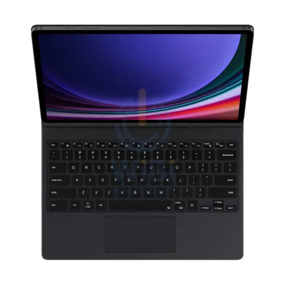 Samsung Galaxy Tab S9+ Book Cover Keyboard - English / Black Accessories > Keyboard & Mouse