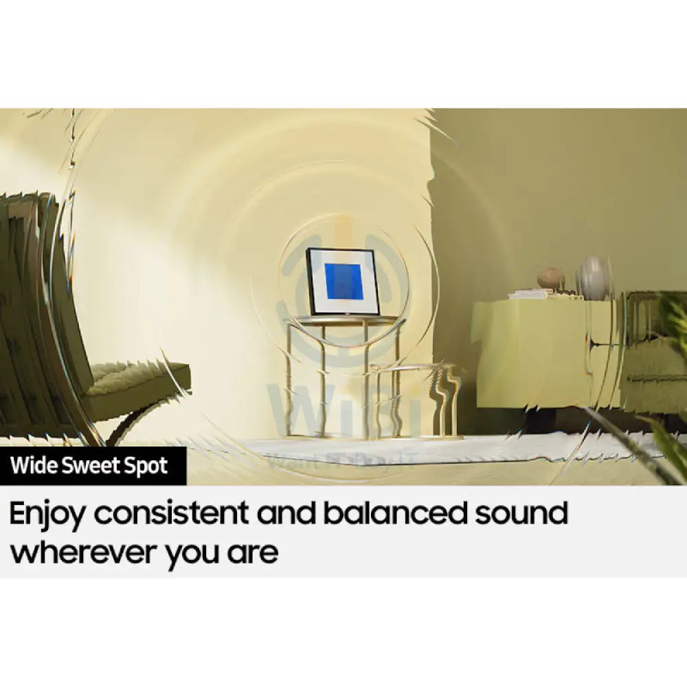 Samsung HW-LS60D 2ch Wireless Music Frame - 18W / Wireless / Black Accessories > Audio > Speakers