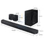 Samsung HW-Q990C 11.1.4ch Dolby Atmos Q-Series Soundbar - 41W / Wireless / Black Accessories > Audio > Speakers