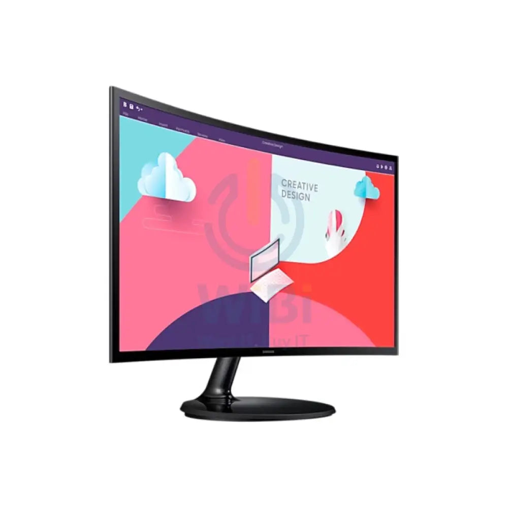 Samsung LS24C360EAMXUE 1800R Curved - 24.0’’ FHD / 4ms / HDMI / D-Sub / Black - Monitor Monitors & Projectors > Monitors