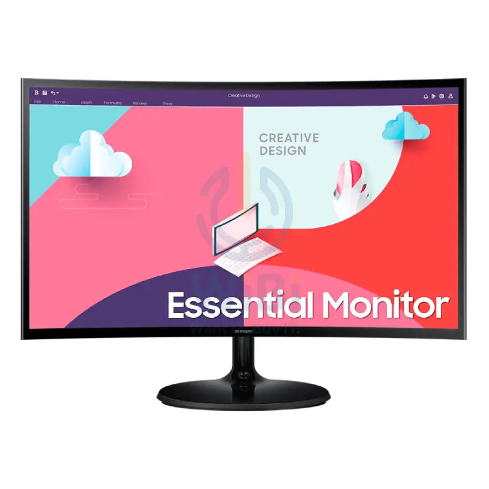 Samsung LS24C360EAMXUE 1800R Curved - 24.0’’ FHD / 4ms / HDMI / D-Sub / Black - Monitor Monitors & Projectors > Monitors