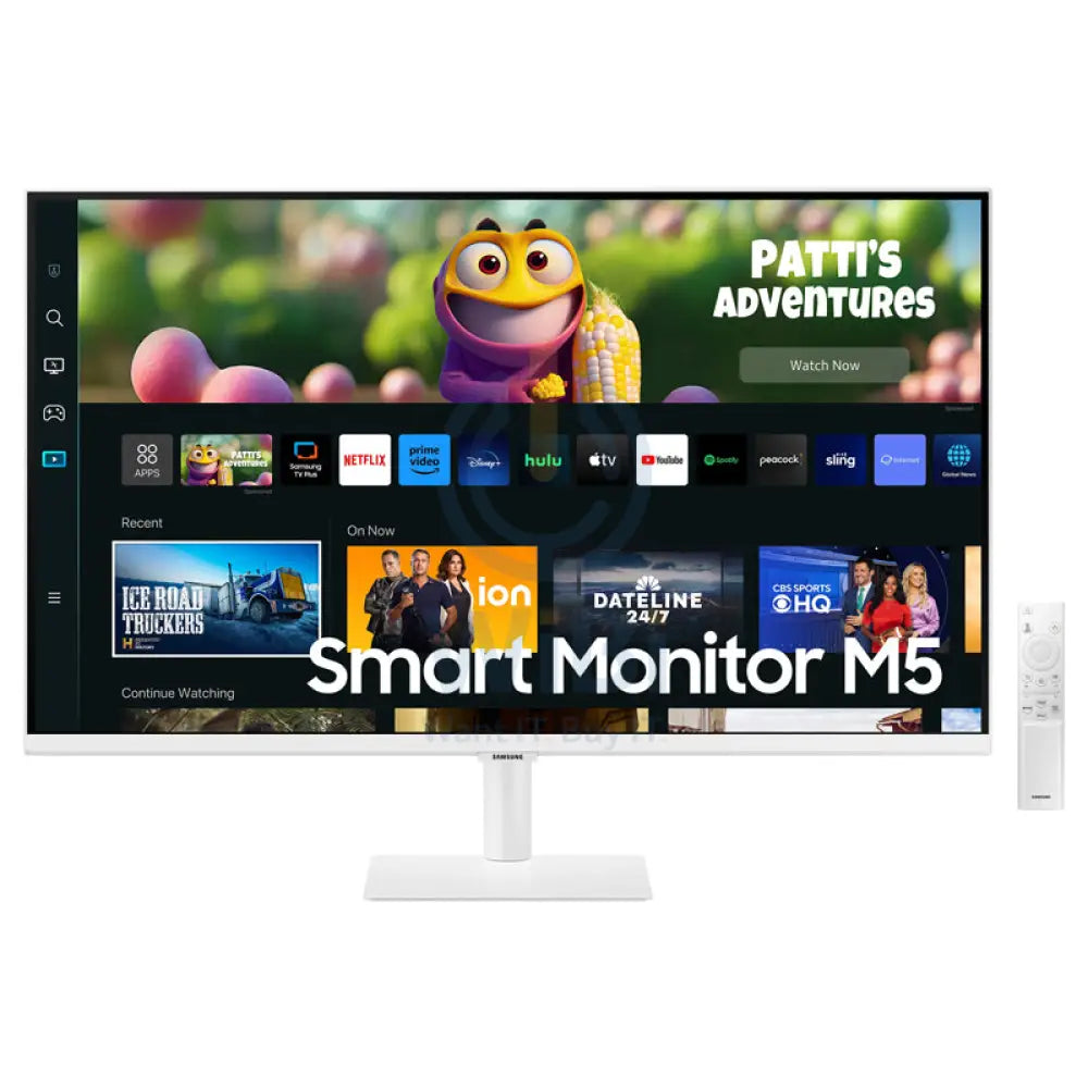 Samsung LS27CM501EMXUE M5 Smart Monitor - 27.0’’ VA FHD / 4ms / USB / HDMI / Wi-Fi / Bluetooth / White - Monitor