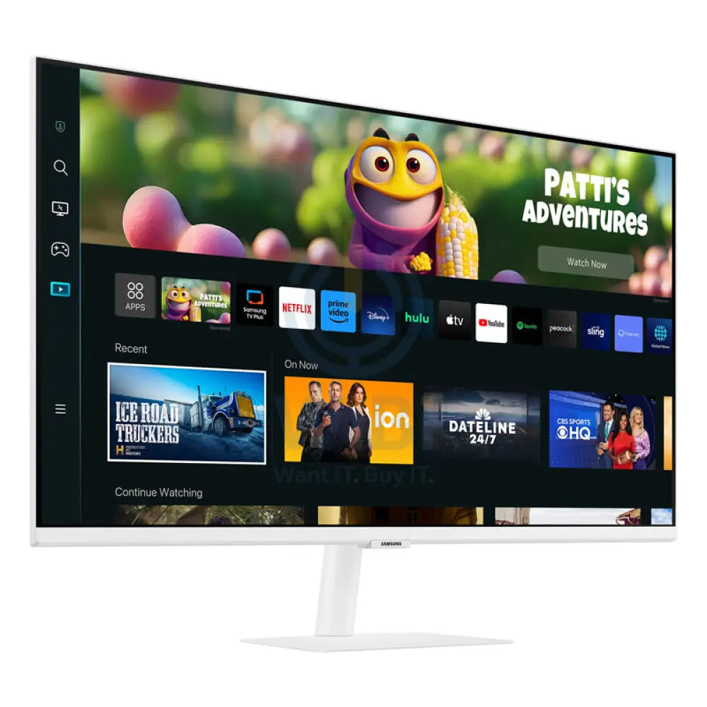 Samsung LS27CM501EMXUE M5 Smart Monitor - 27.0’’ VA FHD / 4ms / USB / HDMI / Wi-Fi / Bluetooth / White - Monitor