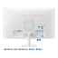 Samsung LS27CM501EMXUE M5 Smart Monitor - 27.0’’ VA FHD / 4ms / USB / HDMI / Wi-Fi / Bluetooth / White - Monitor