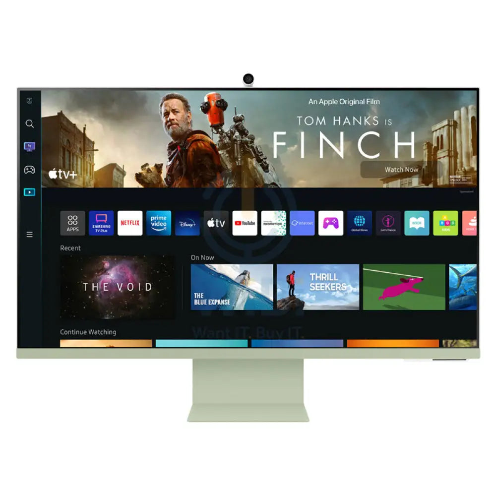 Samsung LS32BM80GUMXUE M8 Smart Monitor - 32.0’’ VA 4K UHD / 4ms / USB-C / Micro-HDMI / Wi-Fi / Bluetooth / Green