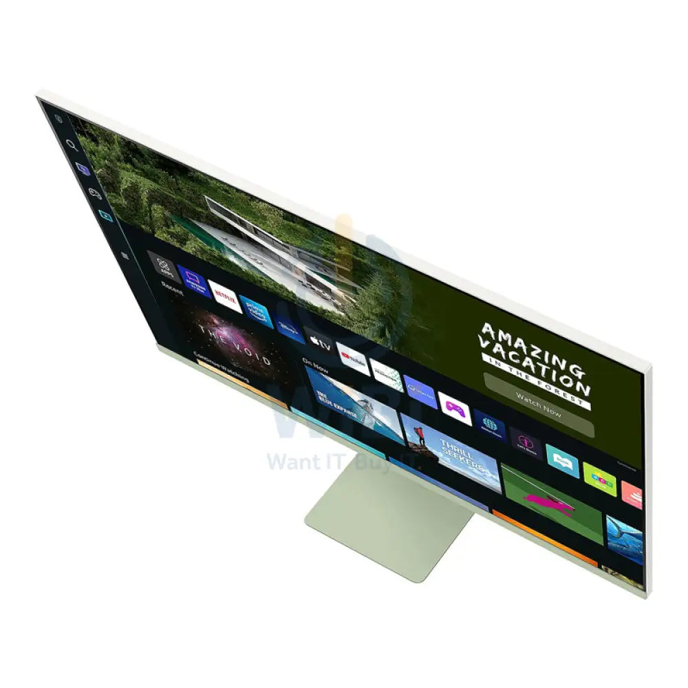 Samsung LS32BM80GUMXUE M8 Smart Monitor - 32.0’’ VA 4K UHD / 4ms / USB-C / Micro-HDMI / Wi-Fi / Bluetooth / Green