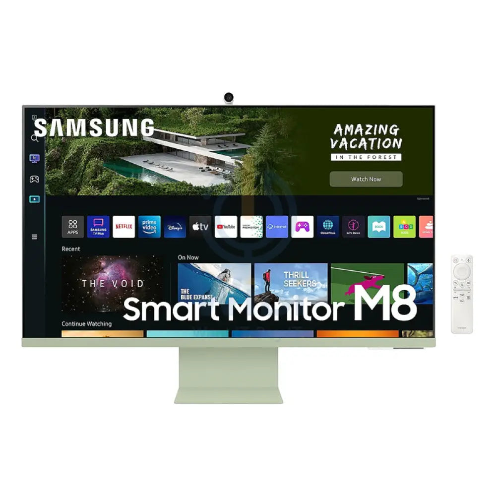 Samsung LS32BM80GUMXUE M8 Smart Monitor - 32.0’’ VA 4K UHD / 4ms / USB-C / Micro-HDMI / Wi-Fi / Bluetooth / Green