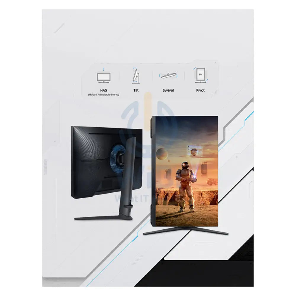 Samsung Odyssey G3 LS24AG320NMXUE Gaming Monitor - 24.0’’ VA FHD / 1ms / HDMI / DisplayPort / Black - Monitor Monitors