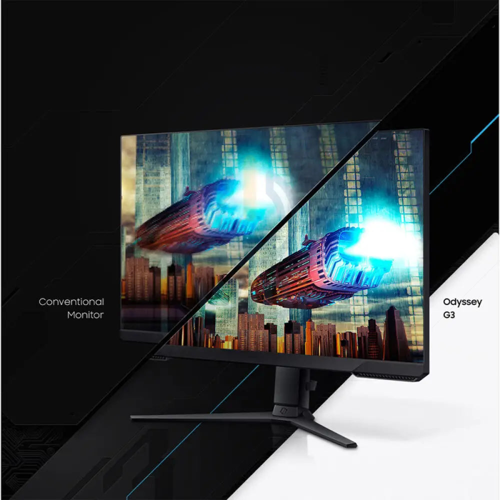 Samsung Odyssey G3 LS24AG320NMXUE Gaming Monitor - 24.0’’ VA FHD / 1ms / HDMI / DisplayPort / Black - Monitor Monitors