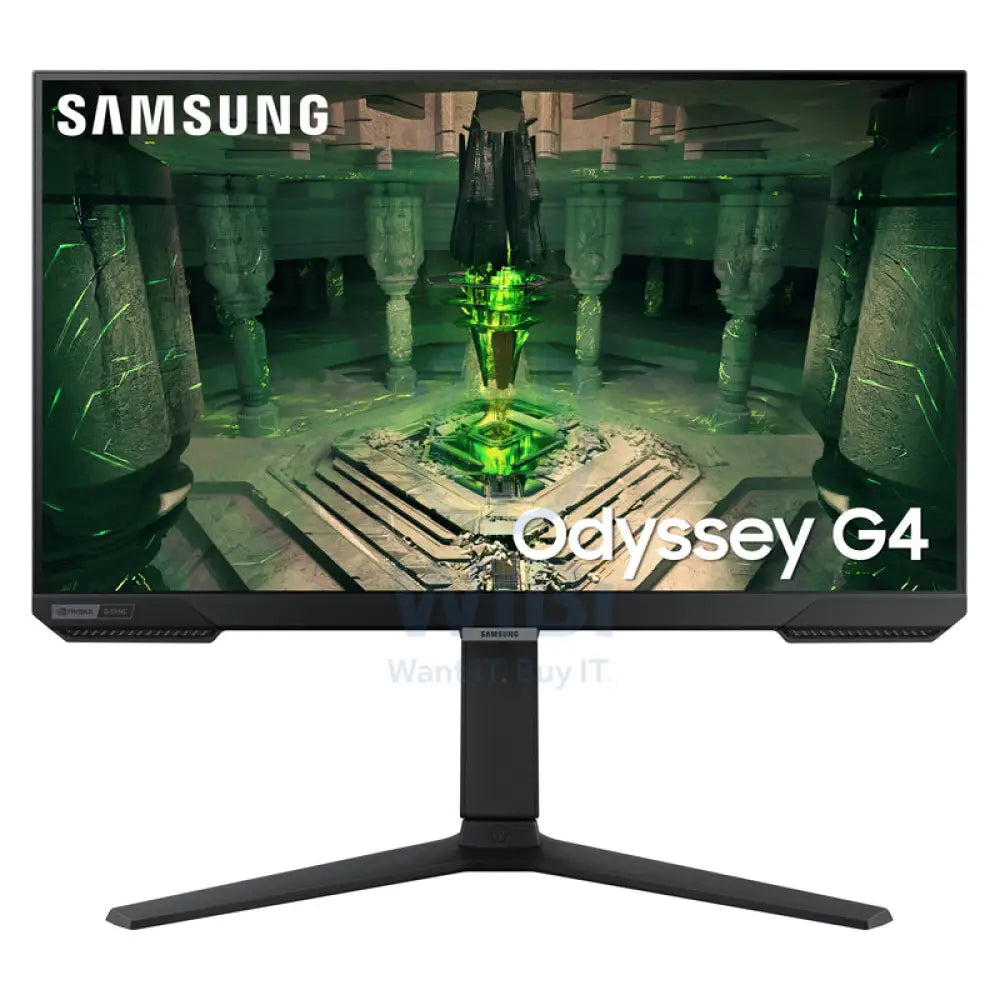 Samsung Odyssey G4 LS27BG402EMXUE Gaming Monitor - 27.0’’ IPS FHD / 1ms / HDMI / DisplayPort / Black - Monitor Monitors