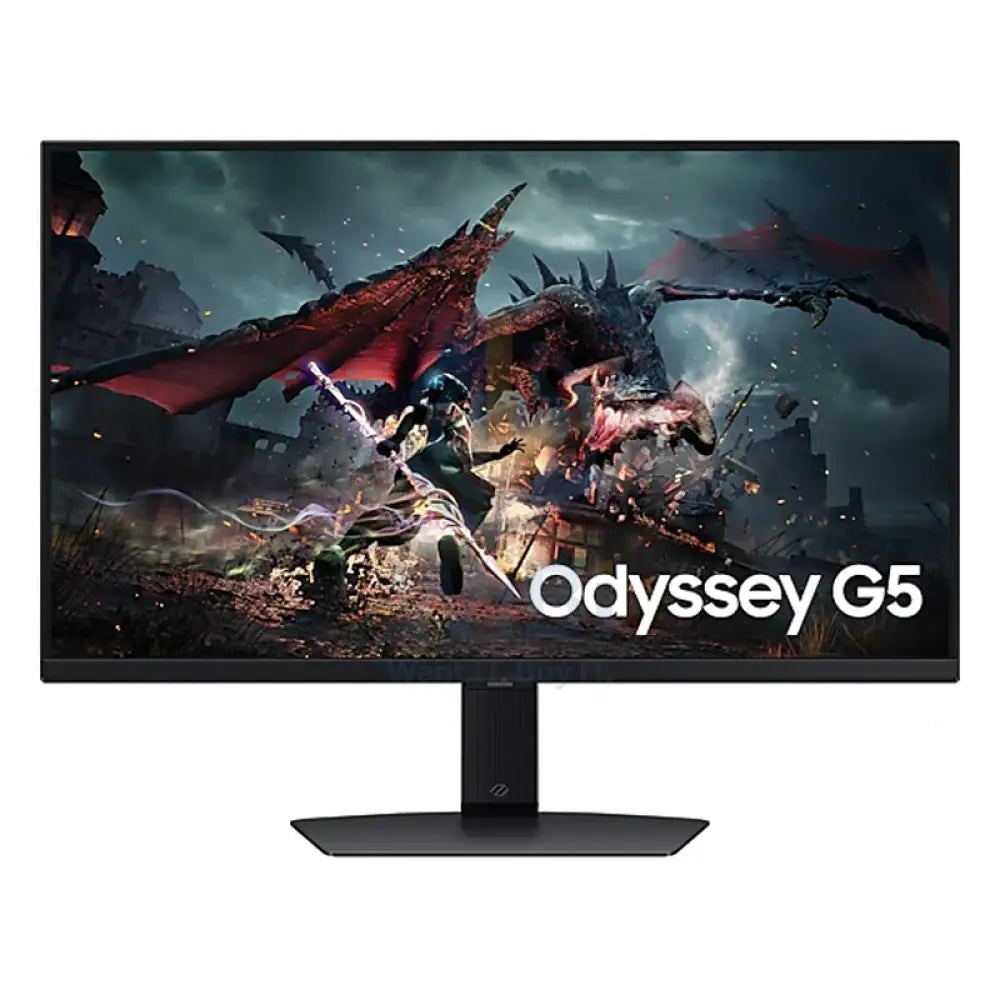 Samsung Odyssey G5 G50D LS27DG502EMXUE Gaming Monitor - 27.0’’ IPS QHD / 1ms / HDMI / DisplayPort / Black - Monitor