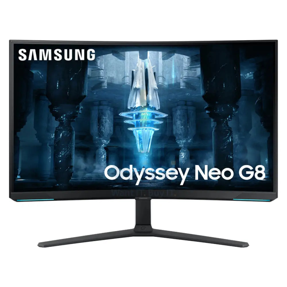 Samsung Odyssey Neo G8 LS32BG850NMXUE Curved Gaming Monitor - 32.0’’ VA UHD / 1ms / USB / HDMI / DisplayPort / White