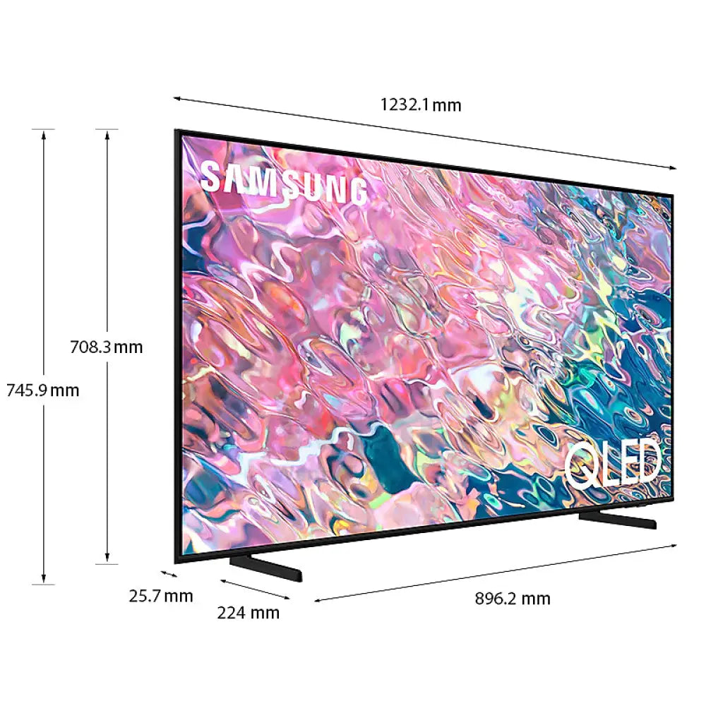 Samsung QA55Q60BAUXZN Smart TV - 55’’ QLED / 4K / 50Hz / USB / HDMI / Black Accessories > Smart Devices > Smart TV