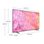 Samsung QA55Q60CAUXZN Smart TV - 55’’ QLED / 4K / 50Hz / USB / HDMI / Titanium Gray Accessories > Smart Devices > Smart