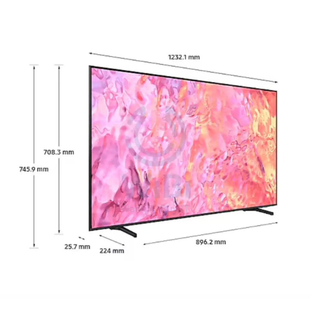 Samsung QA55Q60CAUXZN Smart TV - 55’’ QLED / 4K / 50Hz / USB / HDMI / Titanium Gray Accessories > Smart Devices > Smart