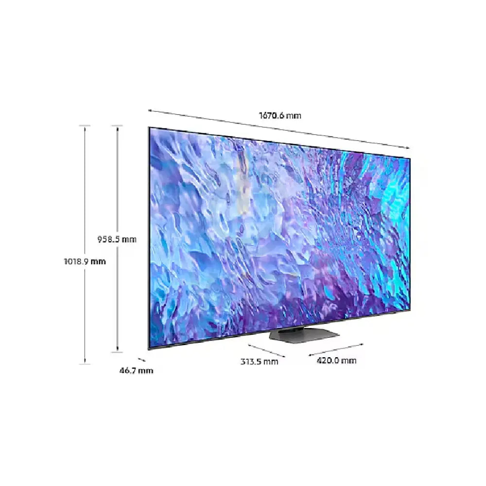 Samsung QA65Q80CAUXZN Smart TV - 65’’ QLED / 4K / 100Hz / USB / HDMI / Gray Accessories > Smart Devices > Smart TV >