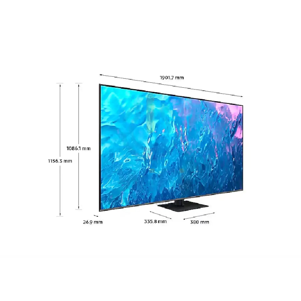 Samsung QA85Q70CAUXZN Smart TV - 85’’ QLED / 4K / 100Hz / USB / HDMI / Titanium Gray Accessories > Smart Devices >
