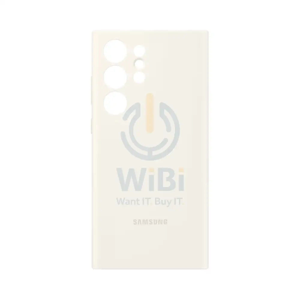 Samsung Silicone Case - Samsung Galaxy S23 Ultra / Cream Accessories > Mobiles & Tablets > Mobiles > Covers & Cases