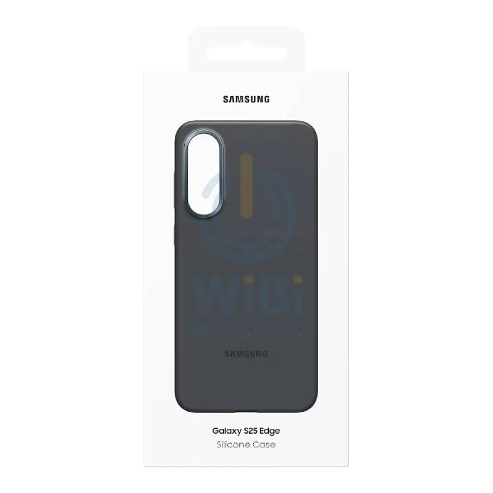 Samsung Silicone Case - Samsung Galaxy S25 Edge / Black Accessories > Mobiles & Tablets > Mobiles > Covers & Cases