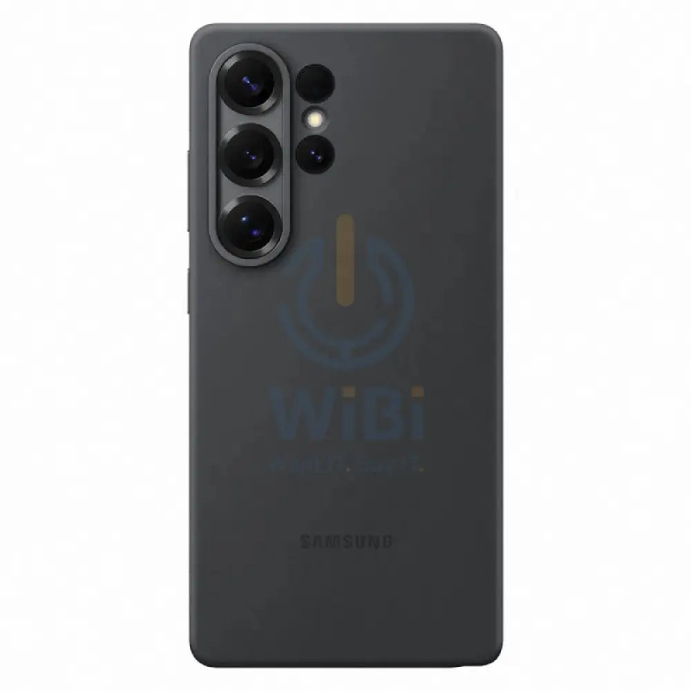 Samsung Silicone Case - Samsung Galaxy S25 Ultra / Black Accessories > Mobiles & Tablets > Mobiles > Covers & Cases