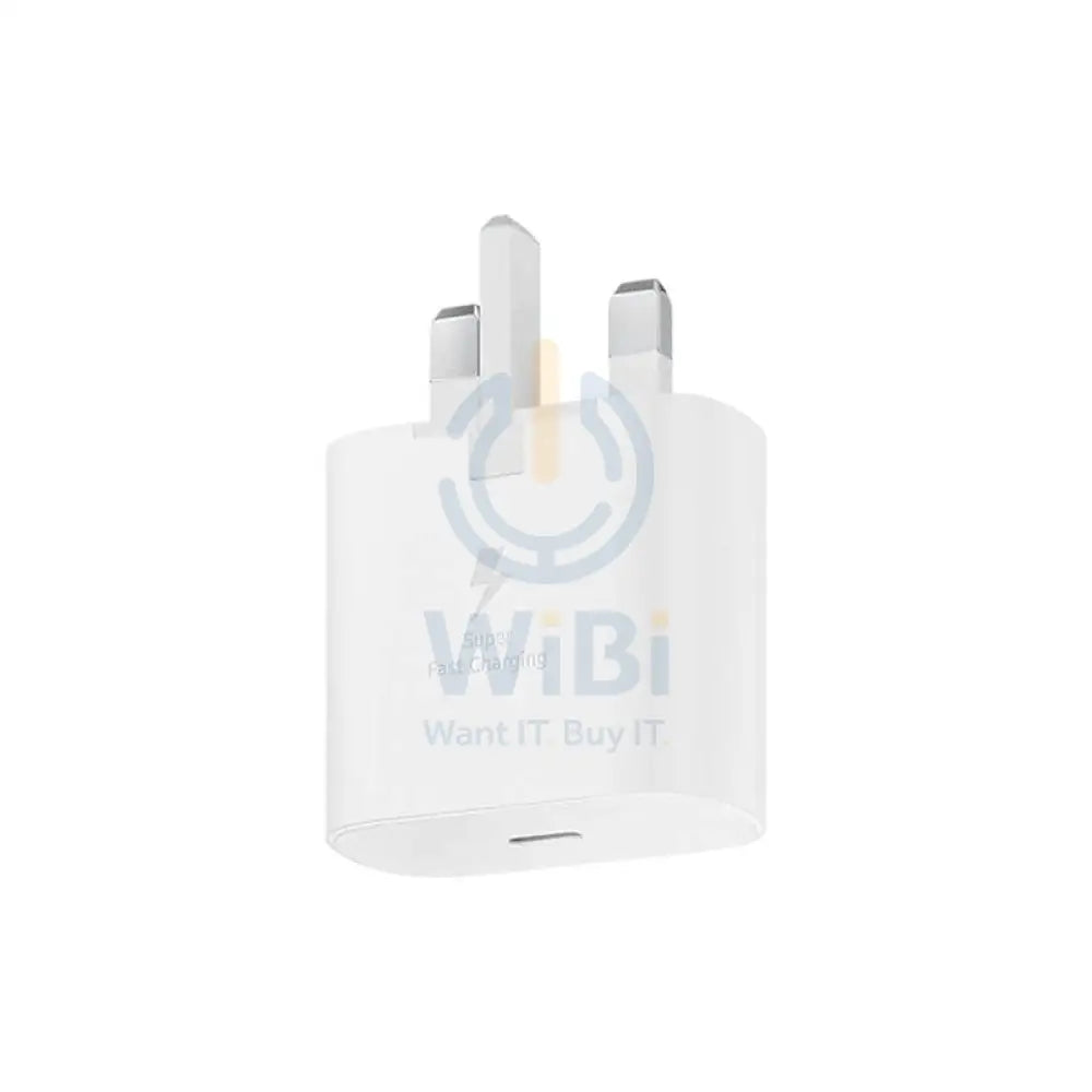 Samsung Travel Adapter Without Cable - 25W / USB Type-C / White Accessories > Power Adapters > Offer Zone