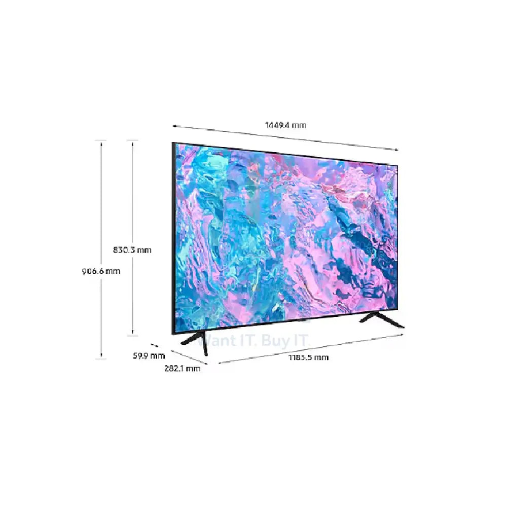 Samsung UA65CU7000UXZN Smart TV - 65’’ UHD / 4K / 50Hz / USB / HDMI / Black Accessories > Smart Devices > Smart TV >