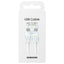 Samsung USB-C to USB-C Cable - 1.8 M / 5A / White Accessories > Cables & Converters > Cables