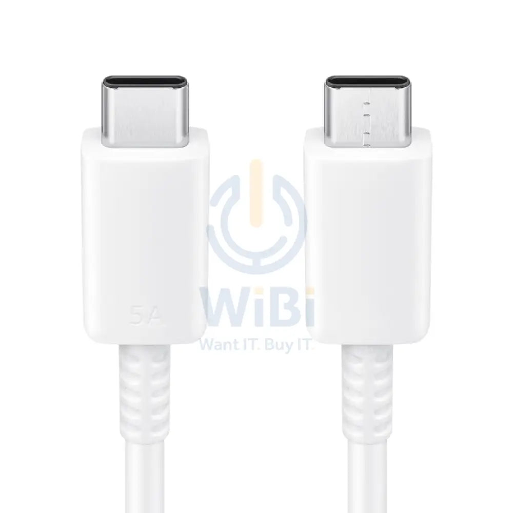 Samsung USB-C to USB-C Cable - 1 M / 5A / White Accessories > Cables & Converters > Cables
