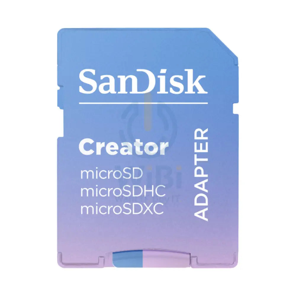 SanDisk Creator microSD Card with Adapter - 256GB / UHS-I / Up to 190MB/s Storage > Memory Cards