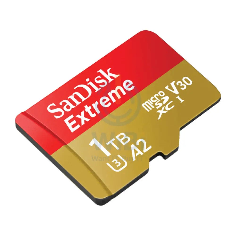 SanDisk Extreme microSDXC UHS-I CARD - 1TB / Up to 190MB/s Storage > Memory Cards