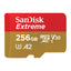 SanDisk Extreme microSDXC UHS-I CARD - 256GB / Up to 190MB/s Storage > Memory Cards