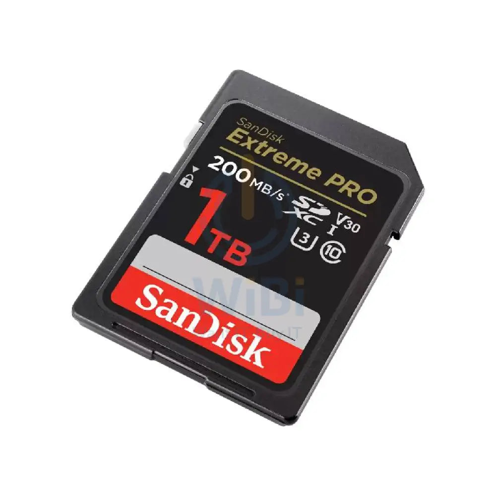 SanDisk Extreme Pro SD Card - 1TB / Up to 200MB/s Storage > Memory Cards