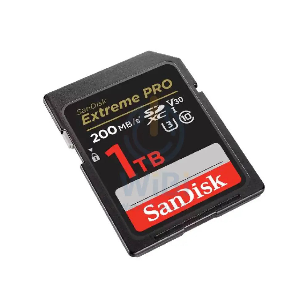 SanDisk Extreme Pro SD Card - 1TB / Up to 200MB/s Storage > Memory Cards