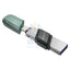 SanDisk iXpand Flash Drive Flip - 256GB / USB 3.1 Gen 1 / Lightning / Black and Silver Storage > USB Flash Drive