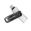 SanDisk iXpand Flash Drive Go - 64GB / USB 3.0 / Lightning / Black and Silver Storage > USB Flash Drive