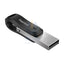 SanDisk iXpand Flash Drive Go - 64GB / USB 3.0 / Lightning / Black and Silver Storage > USB Flash Drive