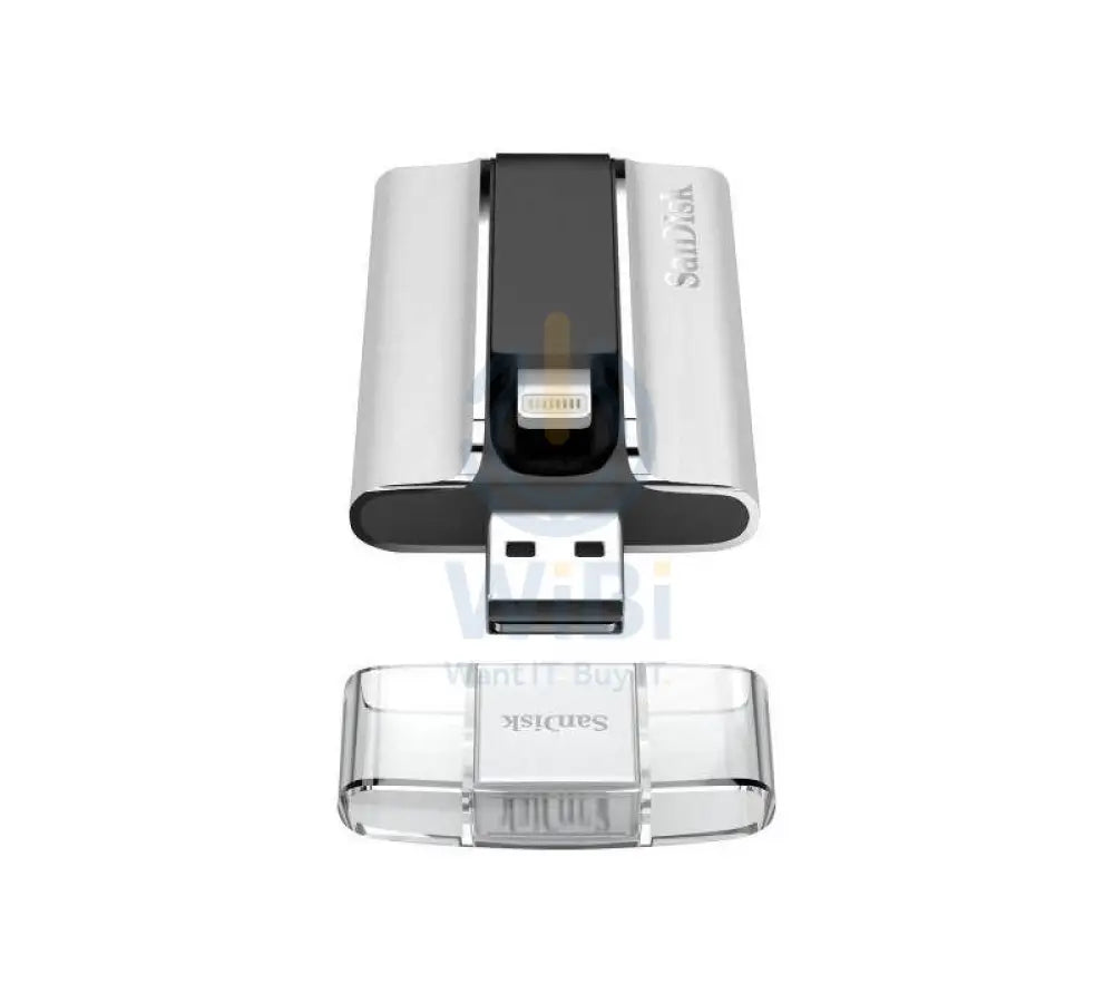 SanDisk iXpand USB Flash Drive with Lightning Cable - 16GB / USB 2.0 Storage > USB Flash Drive