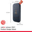 Sandisk Portable SSD 2TB up to 520MB/S Read speed USB 3.2 Gen 2 – Black Storage > USB Solid State Drive