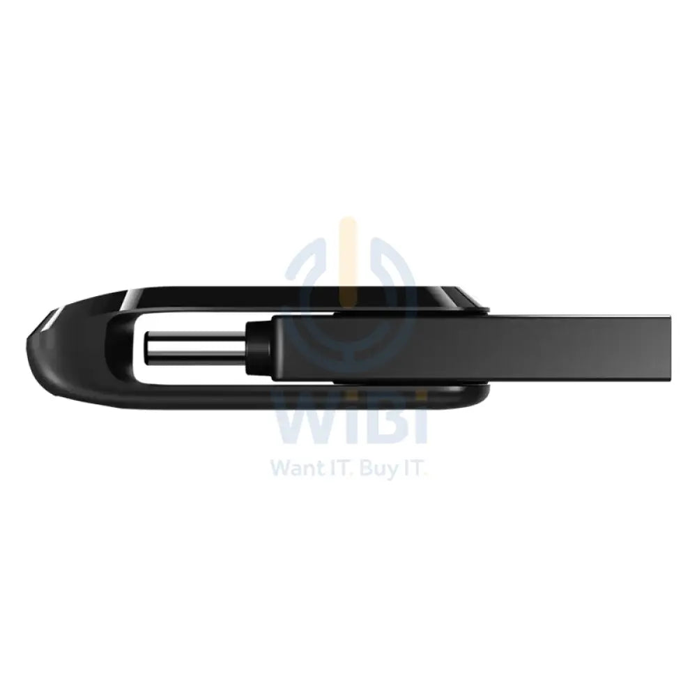 SanDisk Ultra Dual Drive Go Flash Drive - 128GB / Up to 400 MB/s / USB 3.2 Gen 1 / Type-C / Black Storage > USB Flash