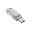 SanDisk Ultra Dual Drive Luxe - 1TB / Up to 400 MB/s / USB 3.2 Gen 1 / Type-C / Silver Storage > USB Flash Drive