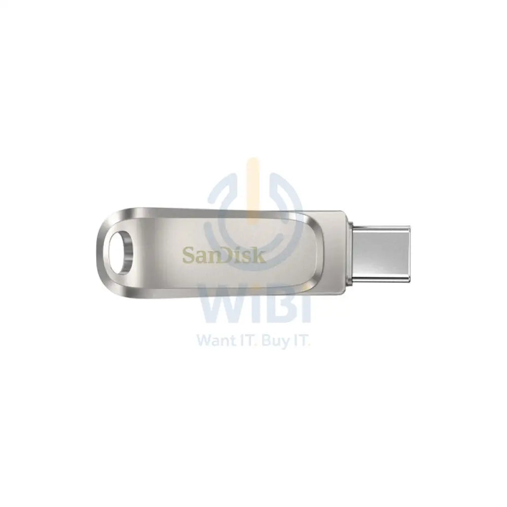 SanDisk Ultra Dual Drive Luxe - 512GB / Up to 400 MB/s / USB 3.2 Gen 1 / Type-C / Silver Storage > USB Flash Drive