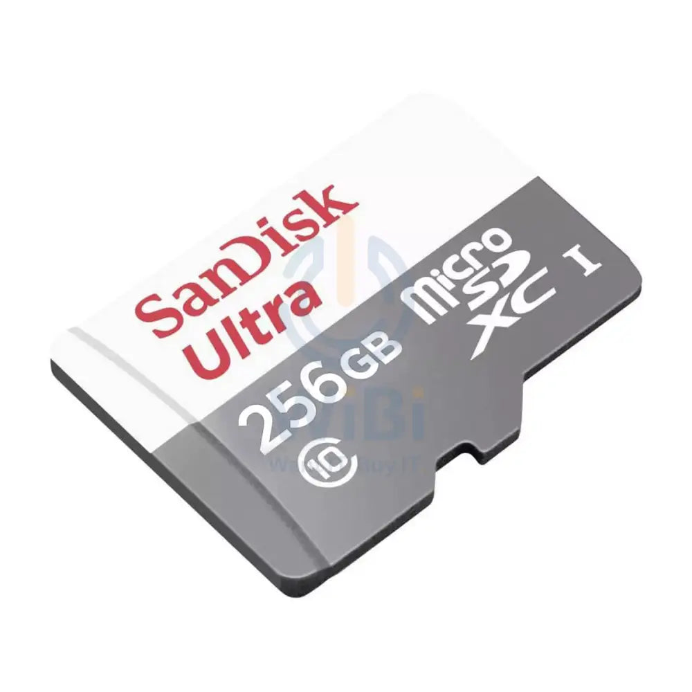 SanDisk Ultra microSDHC/microSDXC UHS-I Card - 256GB / Up to 100 MB/s Storage > Memory Cards